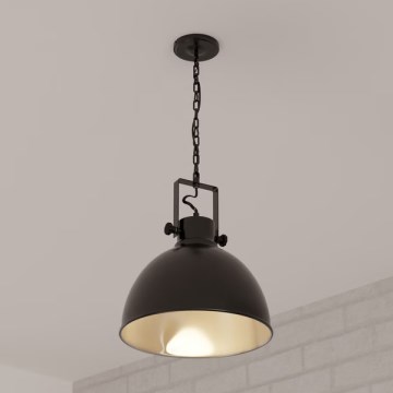 Atmosphera - Sietynas, kabinamas ant grandinės BASALT 1xE27/25W/230V juoda