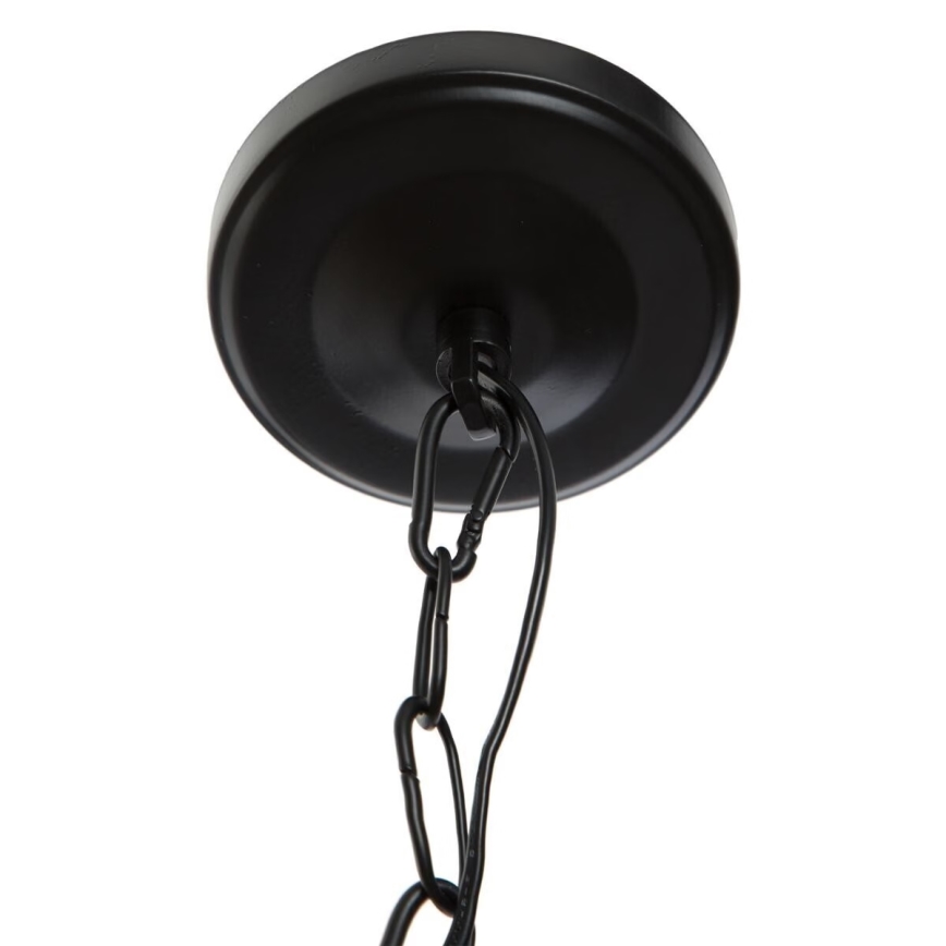 Atmosphera - Sietynas, kabinamas ant grandinės BASALT 1xE27/25W/230V juoda