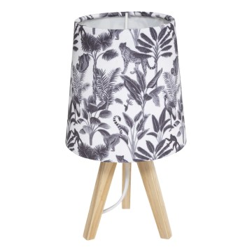 Atmosphera - Stalinė lempa JUNGLE 1xE14/25W/230V pušis