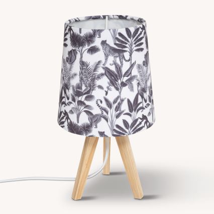 Atmosphera - Stalinė lempa JUNGLE 1xE14/25W/230V pušis