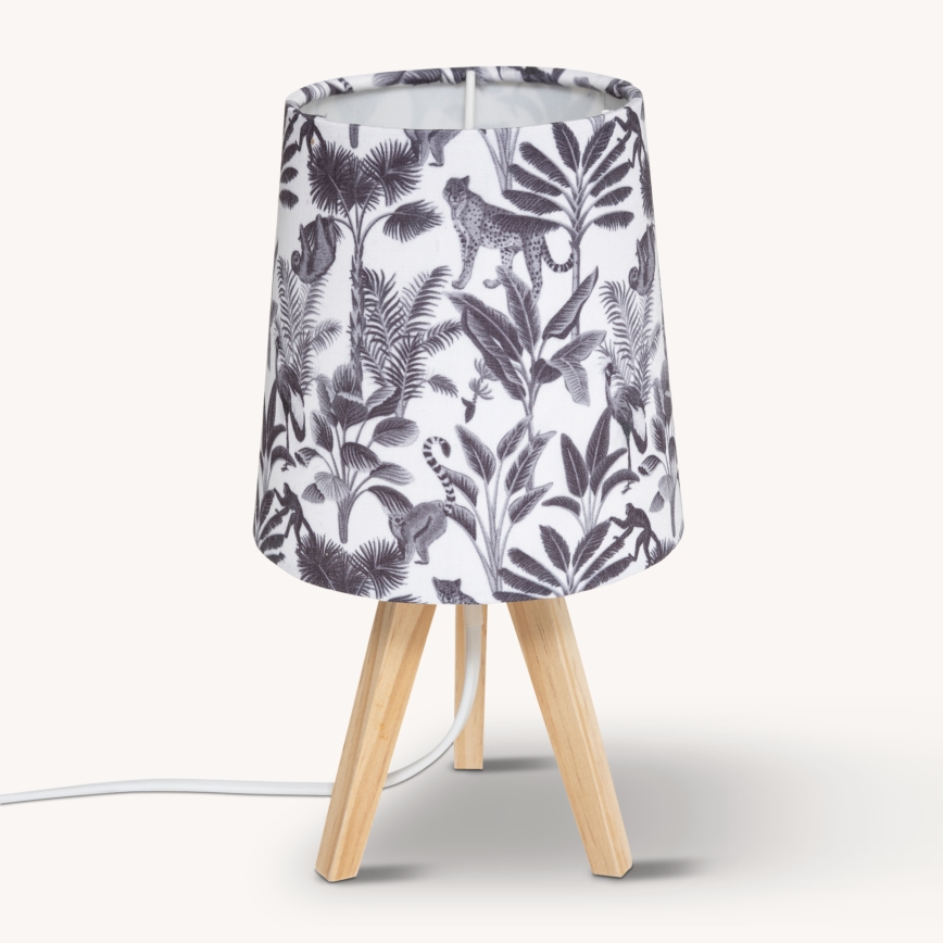 Atmosphera - Stalinė lempa JUNGLE 1xE14/25W/230V pušis