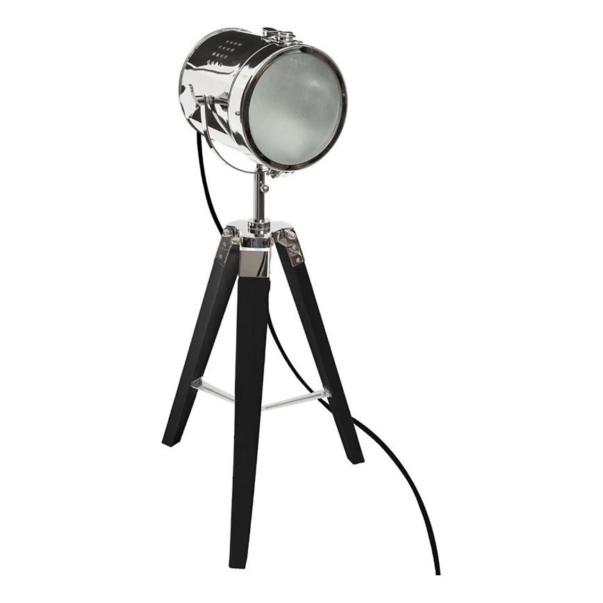 Atmosphera - Stalinis šviestuvas EBOR 1xE14/25W/230V pušis/blizgus chromas
