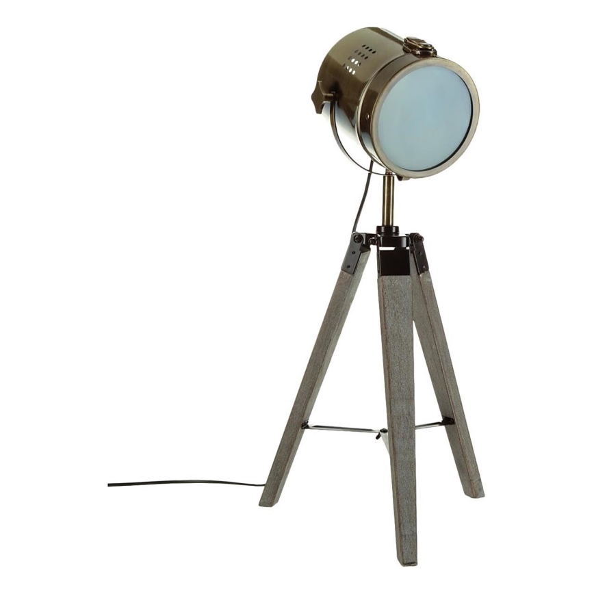 Atmosphera - Stalinis šviestuvas EBOR 1xE14/25W/230V pušis/žalvaris