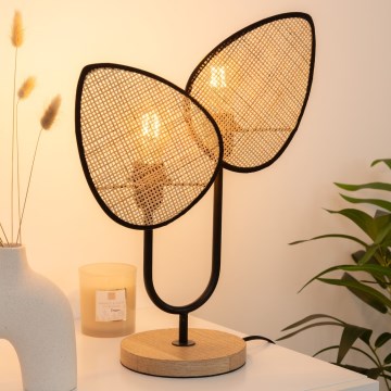 Atmosphera - Stalinis šviestuvas OLME 1xE27/40W/230V rotangas