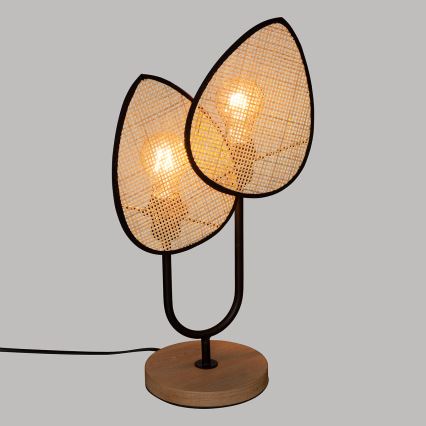 Atmosphera - Stalinis šviestuvas OLME 1xE27/40W/230V rotangas