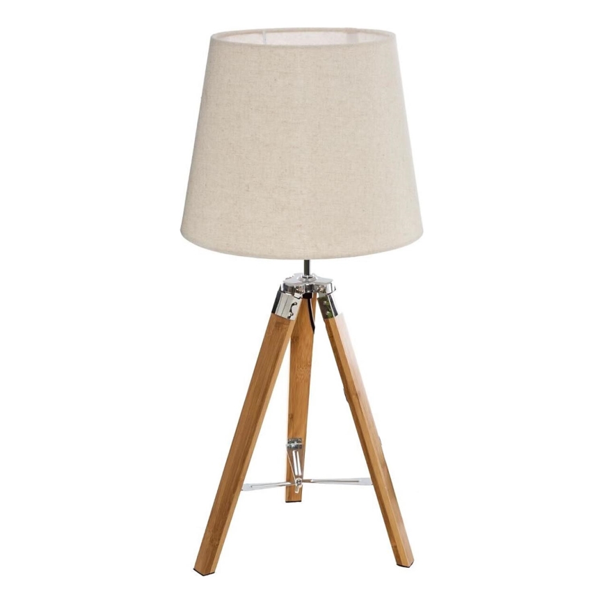 Atmosphera - Stalinis šviestuvas RUNO 1xE27/25W/230V bambukas/kreminė