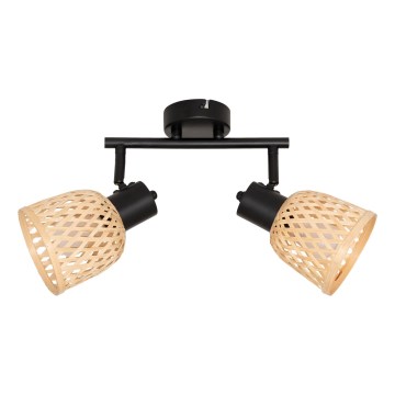 Atmosphera - Taškinis šviestuvas LIO 2xE14/25W/230V iš bambuko