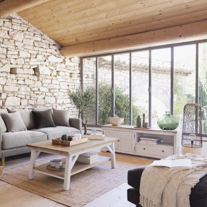 Atmosphera - Toršeras ANEA 1xE27/40W/230V rotangas/bukas