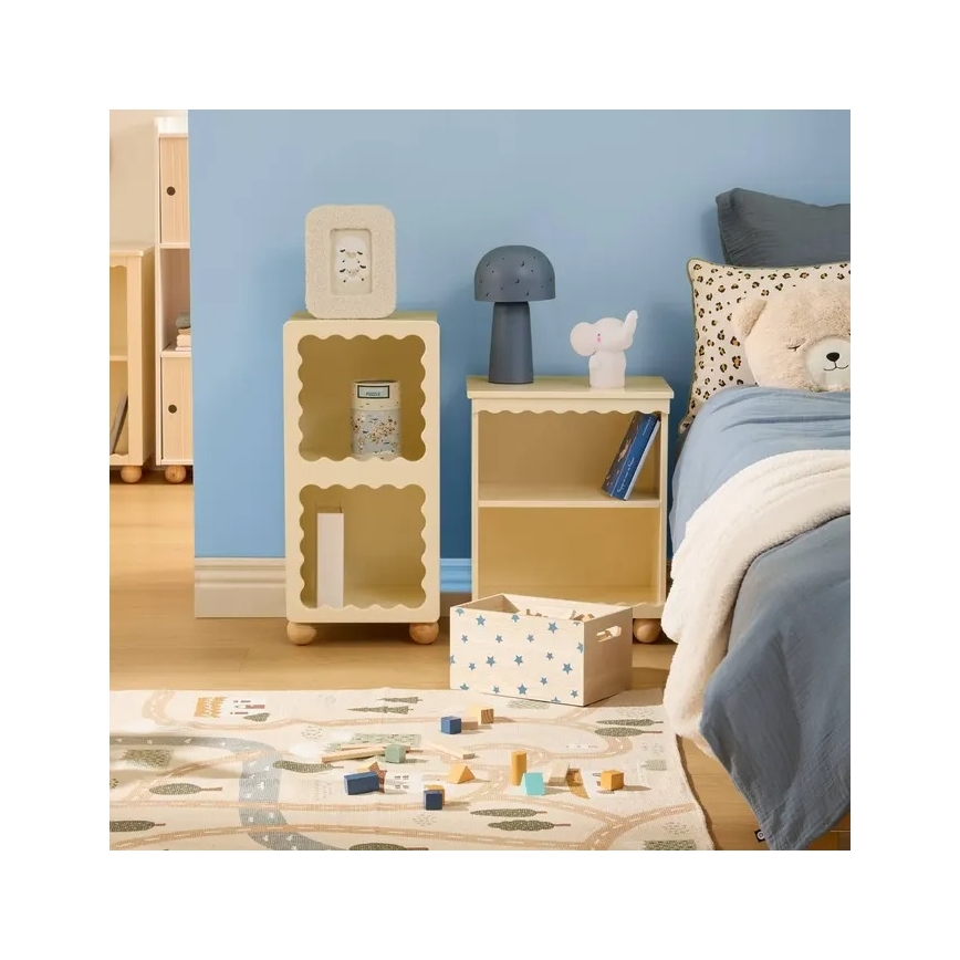 Atmosphera - Vaikiška stalinė lempa STARRY MUSHROOM 1xE14/25W/230V mėlyna