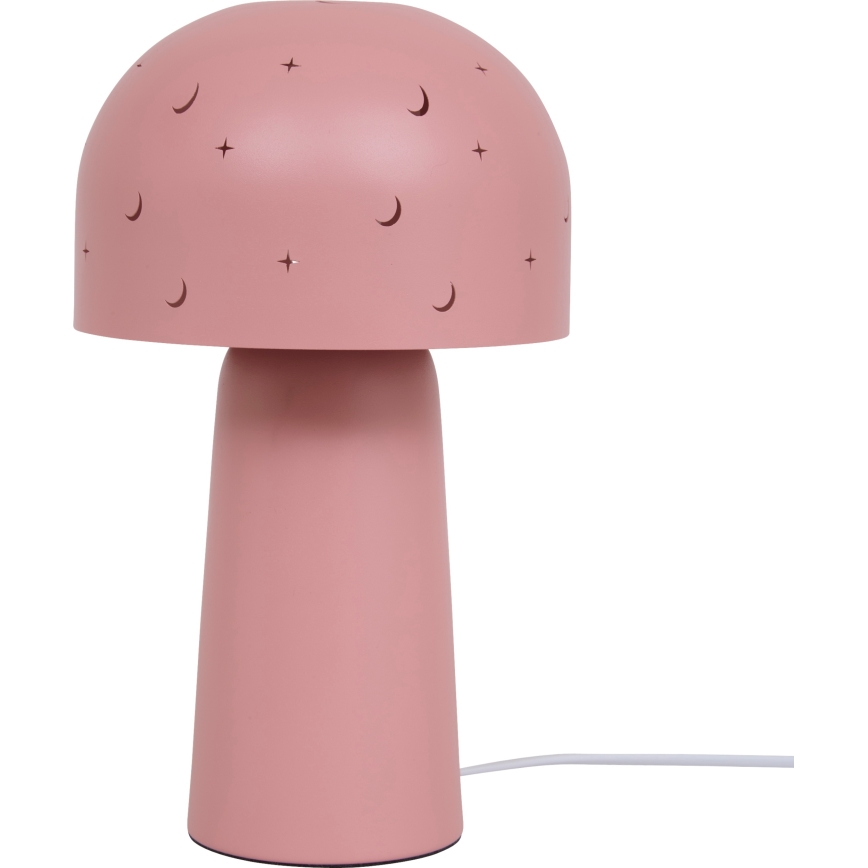 Atmosphera - Vaikiška stalinė lempa STARRY MUSHROOM 1xE14/25W/230V rožinė