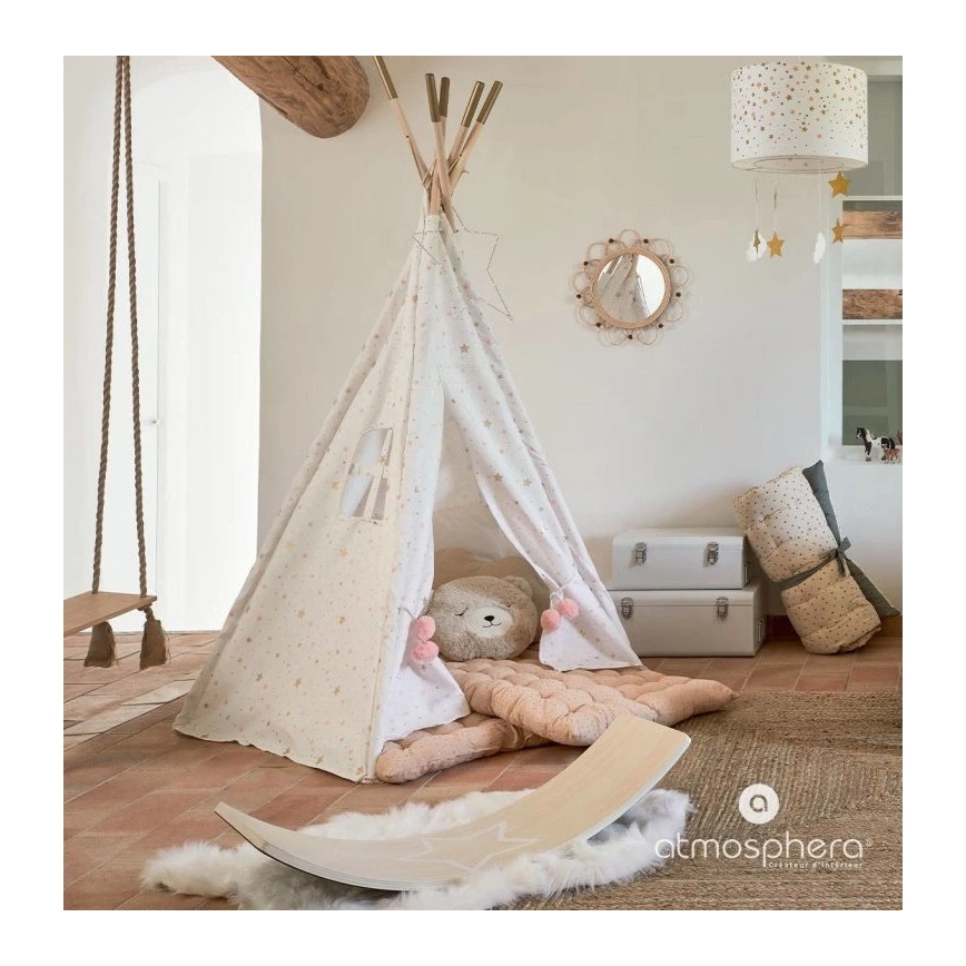 Atmosphera - Vaikiškas pakabinamas šviestuvas ant laido STARS 1xE27/40W/230V