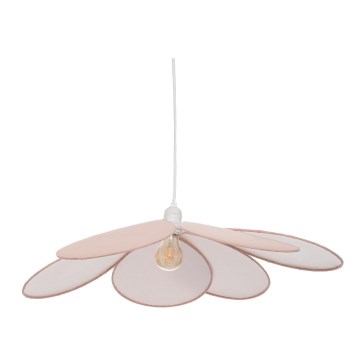Atmosphera - Vaikiškas pakabinamas šviestuvas su laidu PETAL 1xE27/40W/230V skersmuo 64 cm rožinė