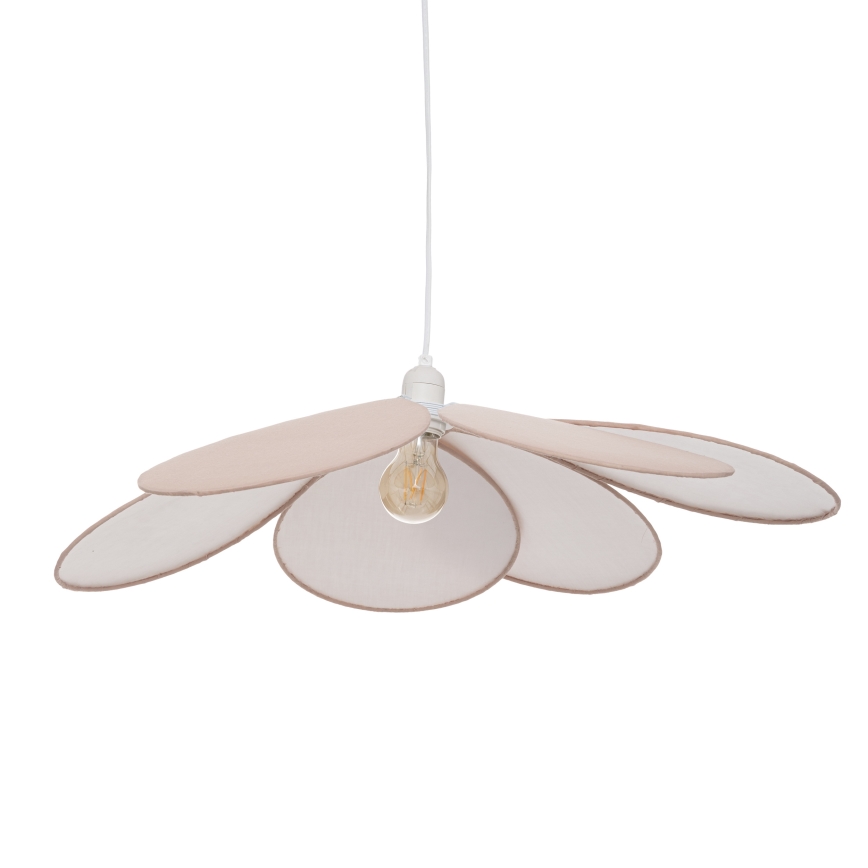 Atmosphera - Vaikiškas pakabinamas šviestuvas su laidu PETAL 1xE27/40W/230V skersmuo 64 cm rožinė