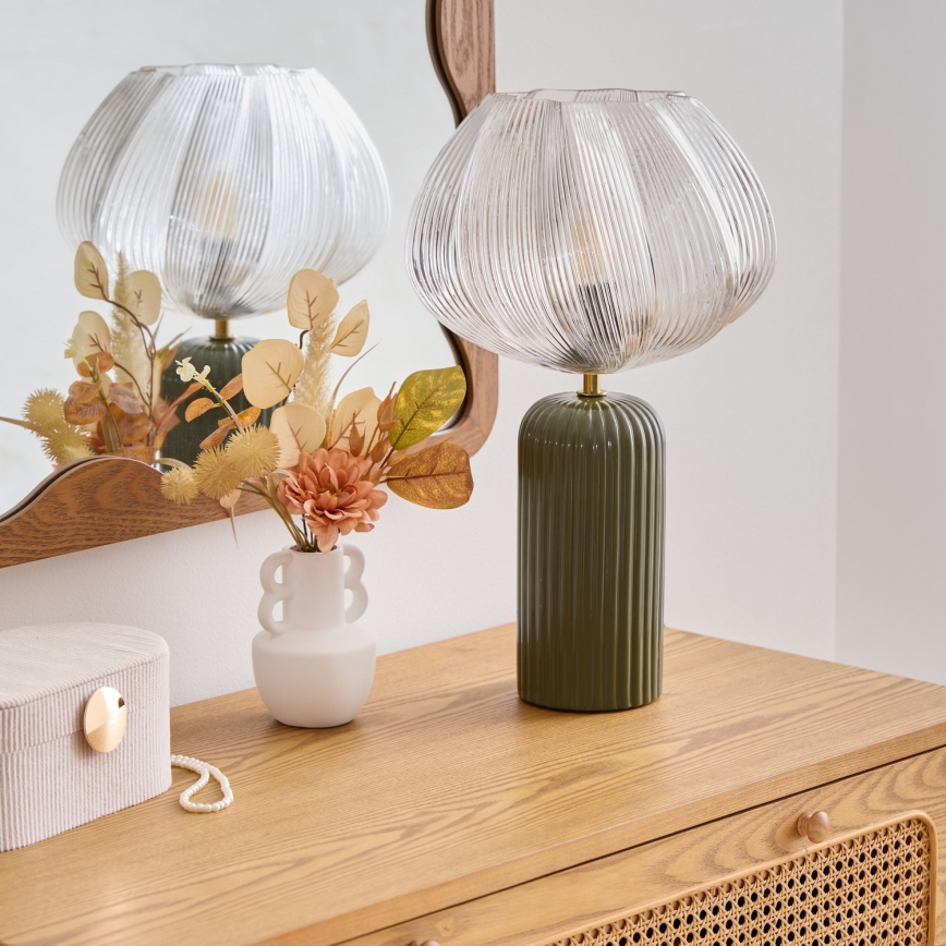 Atmosphera - Žaliošalė PHYLAS 1xE14/40W/230V stalinė lempa