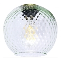 Atsarginis stiklas sieniniam šviestuvui ir liustrai DEVON, skersmuo 18 cm, skaidrus