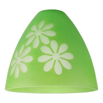 Atsarginis stiklas šviestuvui GARDEN E27 diametras 23 cm žalia