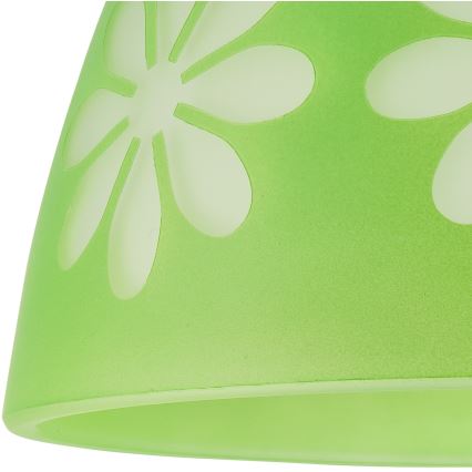 Atsarginis stiklas šviestuvui GARDEN E27 diametras 23 cm žalia