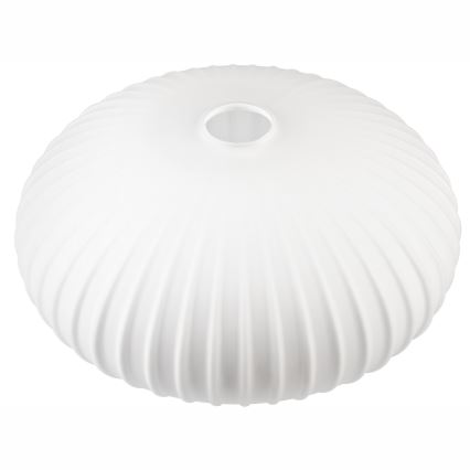 Atsarginis stiklas šviestuvui HARMA E27 17x30 cm balta