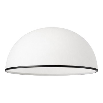 Atsarginis stiklas šviestuvui RETRO, ANTICO E27, skersmuo 30 cm, balta/juoda