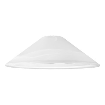 Atsarginis stiklas šviestuvui SFERA E27 120x300 mm balta