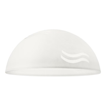 Atsarginis stiklas šviestuvui SFERA E27 140x300 mm balta
