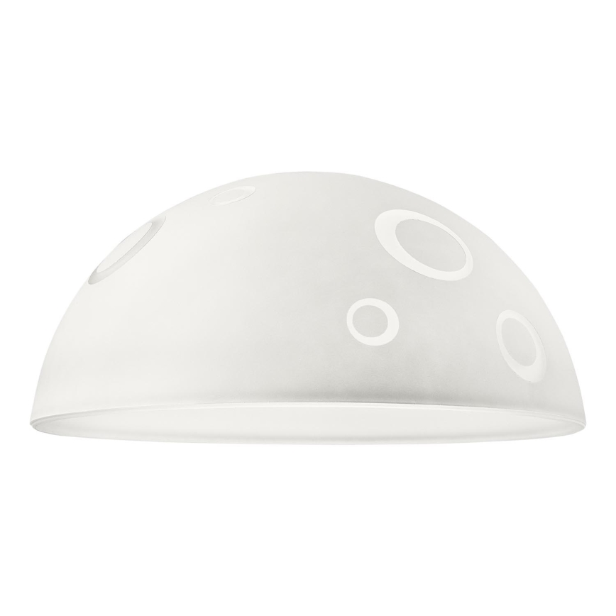 Atsarginis stiklas šviestuvui SFERA E27 140x300 mm balta