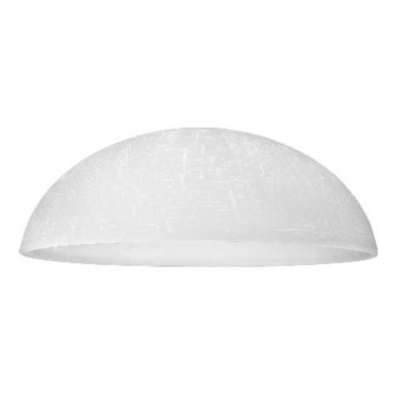 Atsarginis stiklas šviestuvui SFERA E27 14x30 cm balta