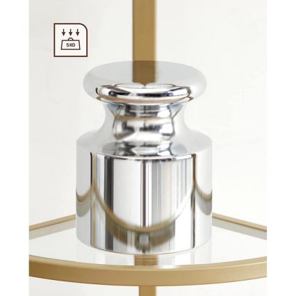 Auksinė GLASY knygų lentyna