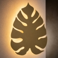 Auksinis sieninis šviestuvas MONSTERA 3xG9/8W/230V
