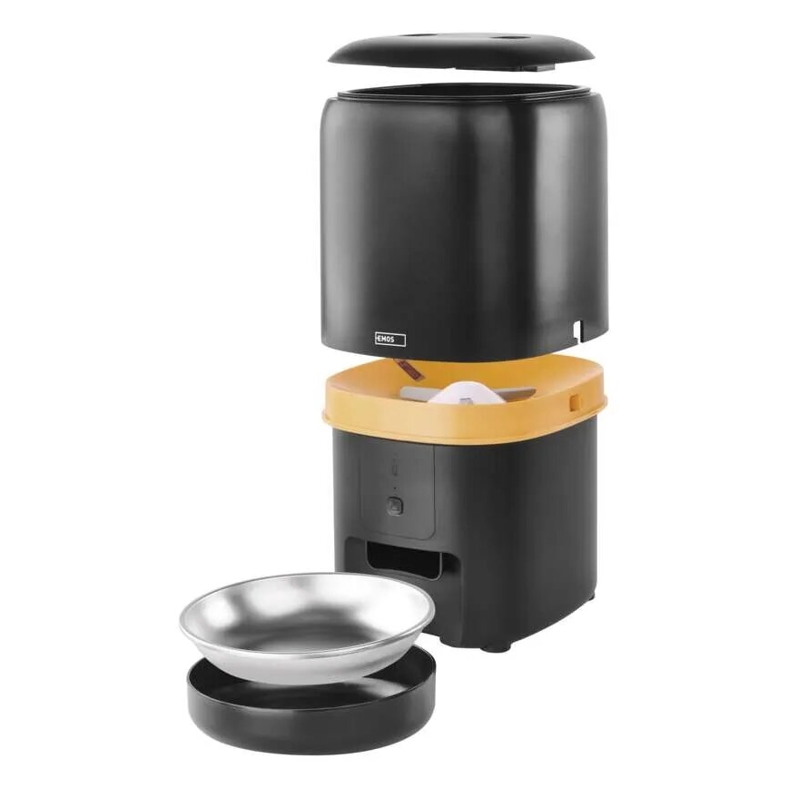 Automatinė šėrykla 4 l/5V/3xD juoda Wi-Fi