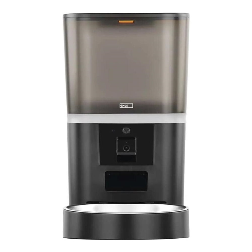 Automatinis pašarų dozatorius su mikrofonu ir Kamera 6l/5V/4xAA Wi-Fi