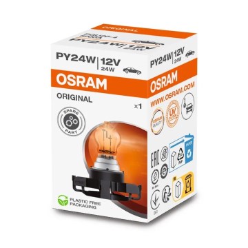 Automobilinė lemputė ORIGINAL PGU20-4 PSX PY24W/24W/12V - Osram