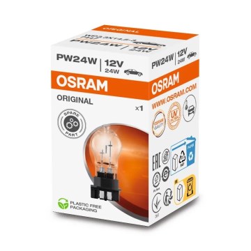 Automobilinė lemputė ORIGINAL WP3.3X14.5-3 PSX PW24W/24W/12V - Osram