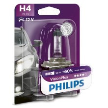 Automobilio lemputė Philips VISION PLUS 12342VPB1 H4 P43t-38/55W/12V