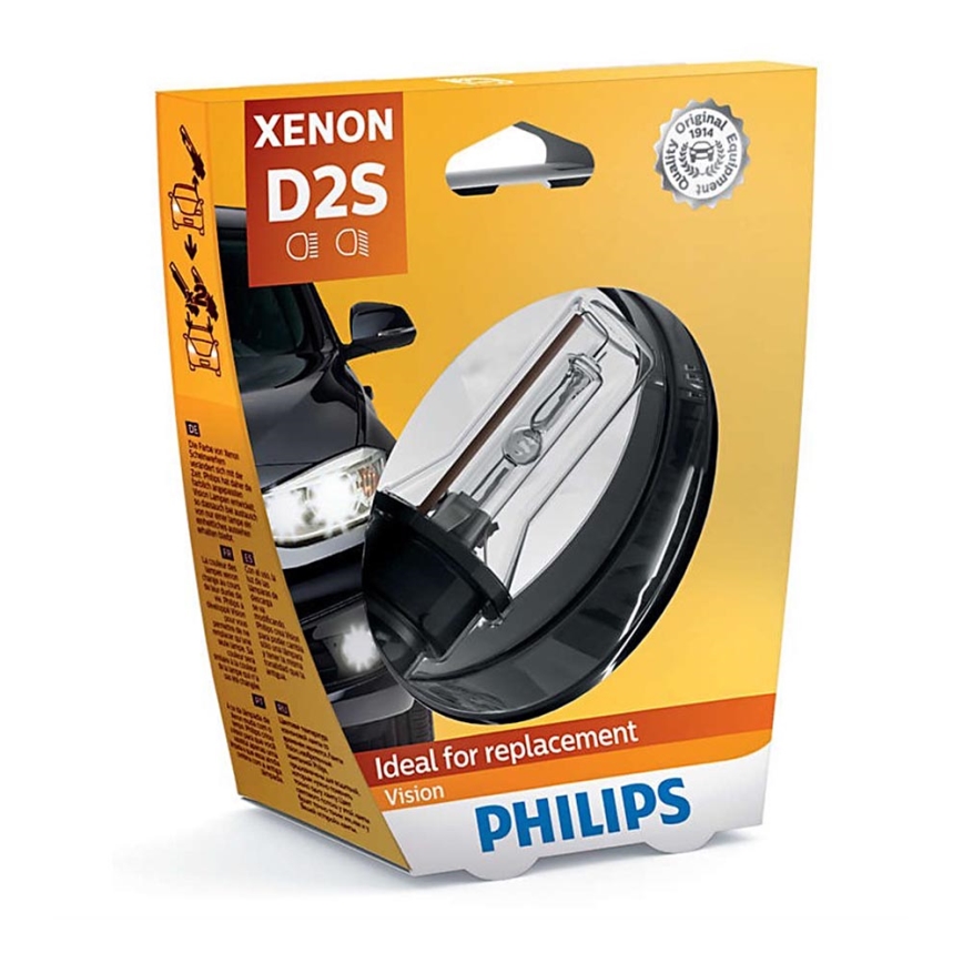 Automobilio lemputė Philips XENON VISION 85122VIS1 D2S 35W/12V 4600K