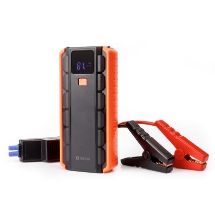 Automobilio starterio komplektas 1000A su maitinimo banku 12000 mAh PD 10W ir LED žibintuvėlis su kabliu ir magnetu