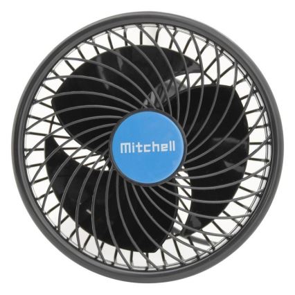 Automobilio ventiliatorius su siurbtuku 9W/12V juoda