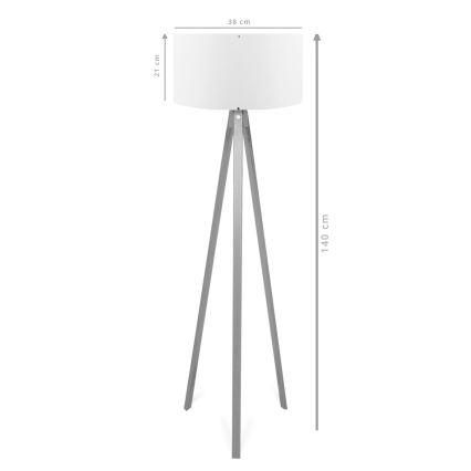 AYD Grindų lempa 1xE27/40W/230V ruda