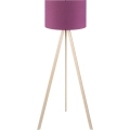 AYD Grindų lempos 1xE27/40W/230V Violetinė/Beige