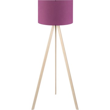 AYD Grindų lempos 1xE27/40W/230V Violetinė/Beige