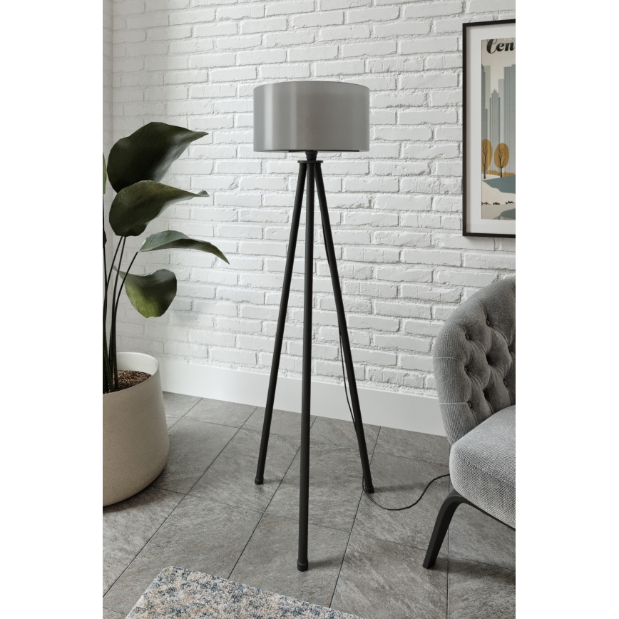AYD stovimoji lempa 1xE27/40W/230V juoda/pilka