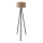 AYD stovimoji lempa 1xE27/40W/230V juoda/ruda