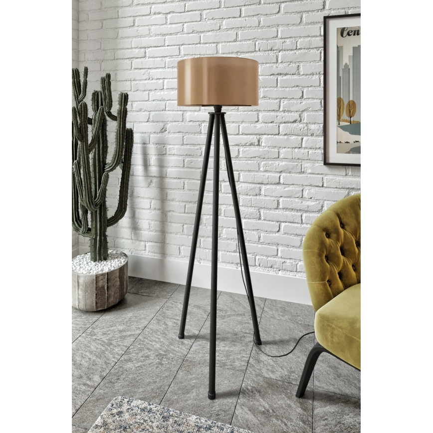 AYD stovimoji lempa 1xE27/40W/230V juoda/ruda