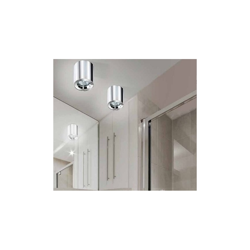 Azzardo AZ1360 - Lauko lubinis šviestuvas ARO 1xGU10/50W/230V IP54