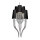 Azzardo AZ1417 - Pakabinamas sietynas DIABLO 12xE14/11W/230V juodas