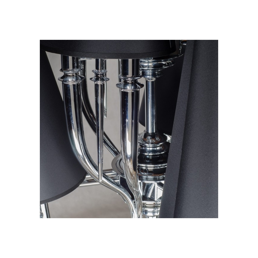 Azzardo AZ1417 - Pakabinamas sietynas DIABLO 12xE14/11W/230V juodas