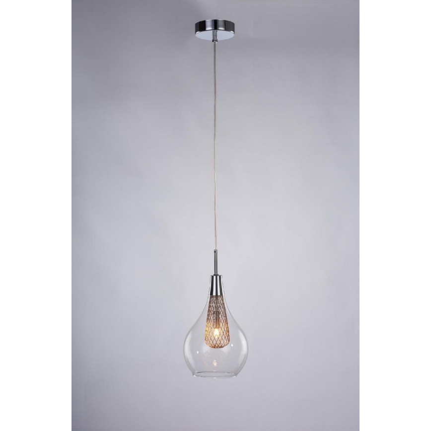Azzardo AZ1687 - Sietynas, kabinamas ant virvės ELEKTRA 1xG9/40W/230V