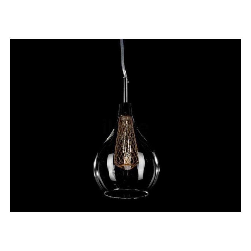 Azzardo AZ1687 - Sietynas, kabinamas ant virvės ELEKTRA 1xG9/40W/230V