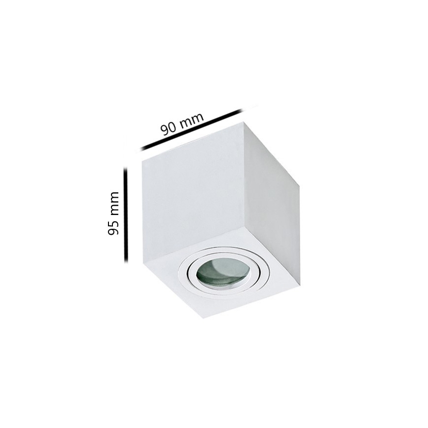 Azzardo AZ2822 - Vonios lubinis šviestuvas BRANT 1xGU10/50W/230V IP44