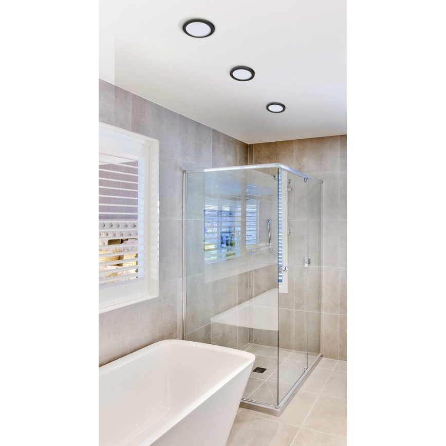 Azzardo AZ2835 - LED įleidžiamas lubinis vonios šviestuvas SLIM 1xLED/6W/230V IP44 CRI 90